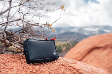 Logo trade mainoslahja kuva: Ensiapusetti RCS nubuck PU-materiaalista