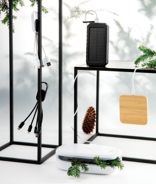 Logo trade mainoslahja kuva: 4-in-1 kaapeli karabiinihakalla