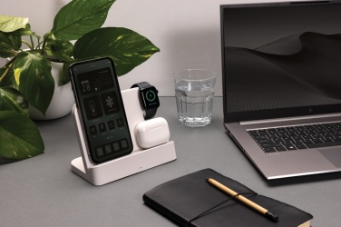 Logo trade liikelahja mainoslahja tuotekuva: Joltz RCS kaksoislaturi 15 W iWatch-paikalla kierrätysmuovia