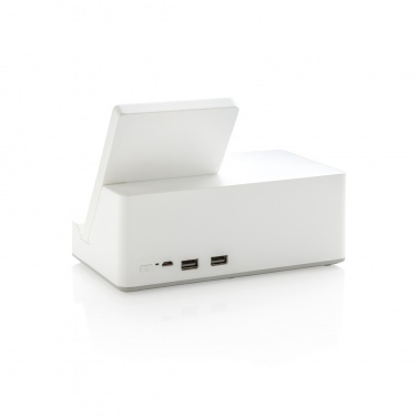 Logotrade liikelahja mainoslahja kuva: Langaton 5W Ontario-laturi kaiuttimella