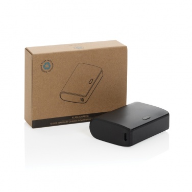 Logotrade mainostuotet kuva: FlashCharge 10000mAh pikalatausvirtapankki RCS muovista