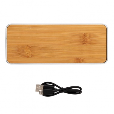 Logo trade mainostuotet tuotekuva: Langaton Nevada-bambukaiutin 3 W