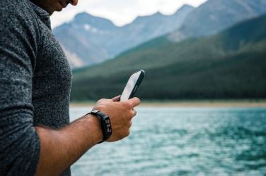 Logo trade mainoslahja kuva: RCS aktiviteettikello 1.47" kierrätetystä TPU :stä