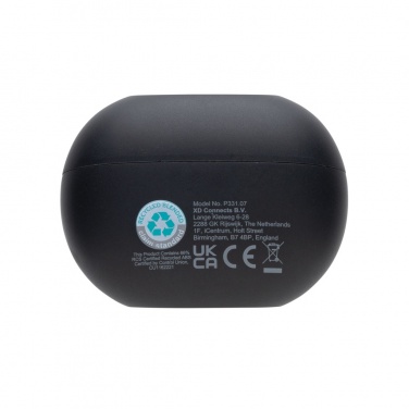 Logotrade mainoslahja tuotekuva: Prolink RCS ANC/ENC-hybridikuulokkeet kierrätysmuovia