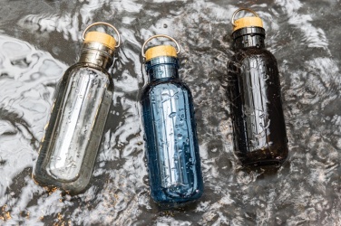 Logo trade mainostuote kuva: RCS RPET pullo bambukorkilla ja kahvalla