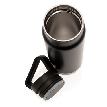 Logo trade mainoslahja ja liikelahja tuotekuva: Tiivis tyhjiöpullo kahvalla