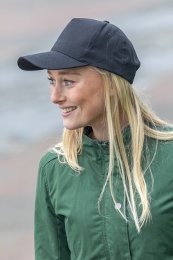 Logotrade liikelahja mainoslahja kuva: Impact 5-paneelinen lippalakki kierrätetystä puuvillasta