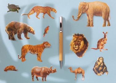 Logo trade liikelahja mainoslahja tuotekuva: Moderni bambukynä