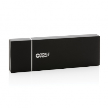 Logotrade mainoslahja ja liikelahja kuva: Swiss Peak deluxe kynäsetti PU-kotelossa