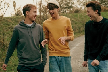 Logotrade mainoslahja tuotekuva: Iqoniq Etosha kevyt collegepaita kierrätetystä puuvillasta