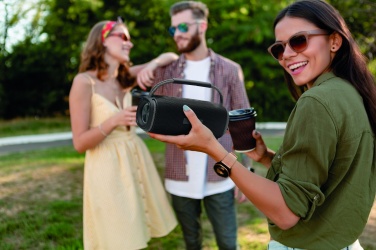 Logo trade mainoslahja ja liikelahja tuotekuva: Kaiutin 2x10 vedenpitävä