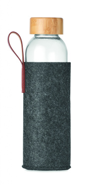 Logo trade liikelahja kuva: Lasipullo 500 ml