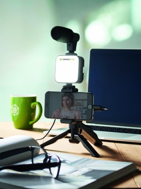 Logo trade mainoslahja kuva: Videokuvaussetti puhelimelle