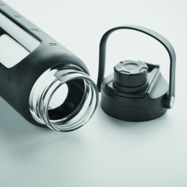 Logo trade mainoslahja ja liikelahja tuotekuva: Lasipullo hylsyllä 750 ml