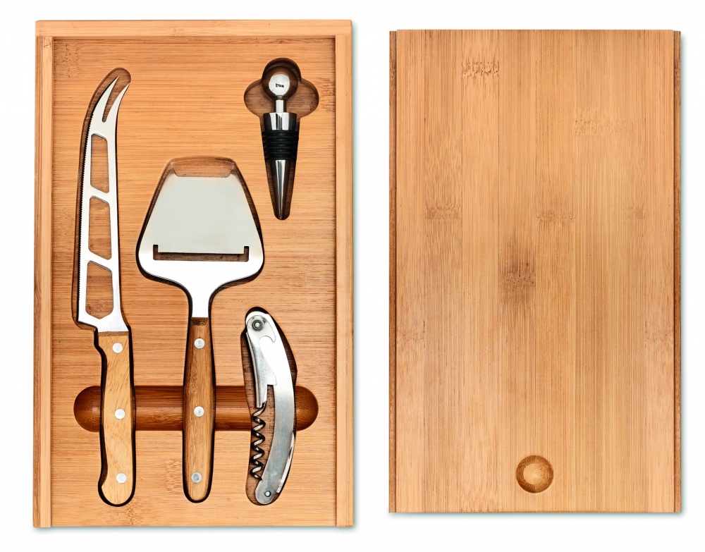 Logotrade liikelahja mainoslahja kuva: Juusto- ja viinisetti