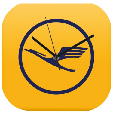 Logo trade mainoslahjat tuotekuva: Seinäkello, jossa koko kellotaulu BEL AIR