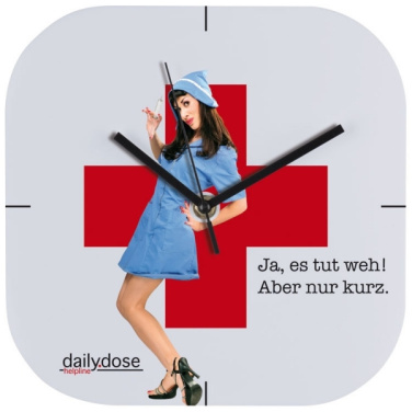 Logo trade liikelahja mainoslahja tuotekuva: Seinäkello, jossa koko kellotaulu BEL AIR