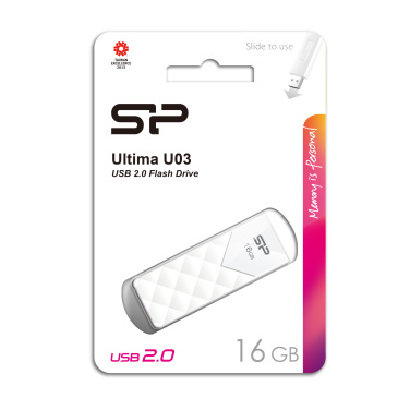 Logotrade mainostuote tuotekuva: Pendrive Silicon power ultima u03