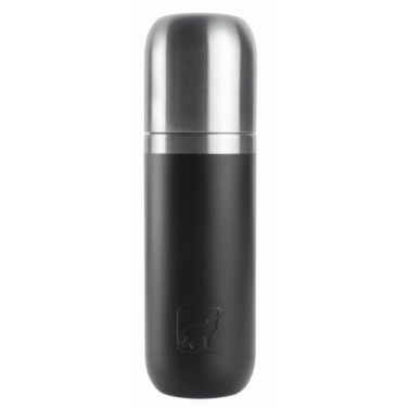 Logotrade mainoslahjat kuva: Tyhjiöpullo DINARA Schwarzwolf