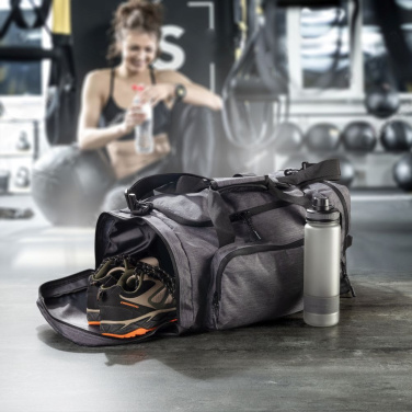 Logo trade mainoslahja ja liikelahja tuotekuva: Matka- ja urheilulaukku ARARAT Schwarzwolf