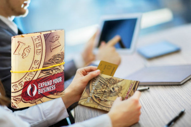 Logo trade mainoslahja kuva: Origamilompakko 998117