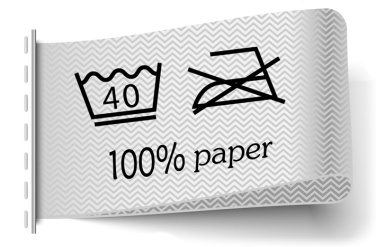 Logotrade mainoslahja tuotekuva: Wash Paper-pussi 950106