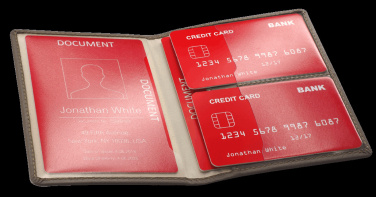 Logotrade mainostuote tuotekuva: RFID asiakirjalompakko 611131