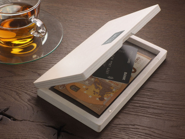 Logo trade liikelahjat tuotekuva: Puinen setelilaatikko 1816121