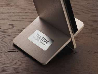 Logo trade liikelahja kuva: Puinen puhelinteline 1834121