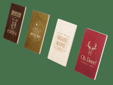 Logo trade liikelahja mainoslahja tuotekuva: Puinen magneetti 2034121