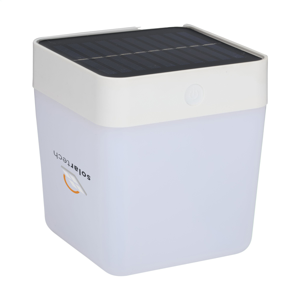 Logotrade liikelahjat mainoslahjat tuotekuva: Grundig Lumo Solar -pöytävalaisin