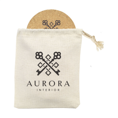 Logo trade mainoslahja kuva: Cork Coaster Set
