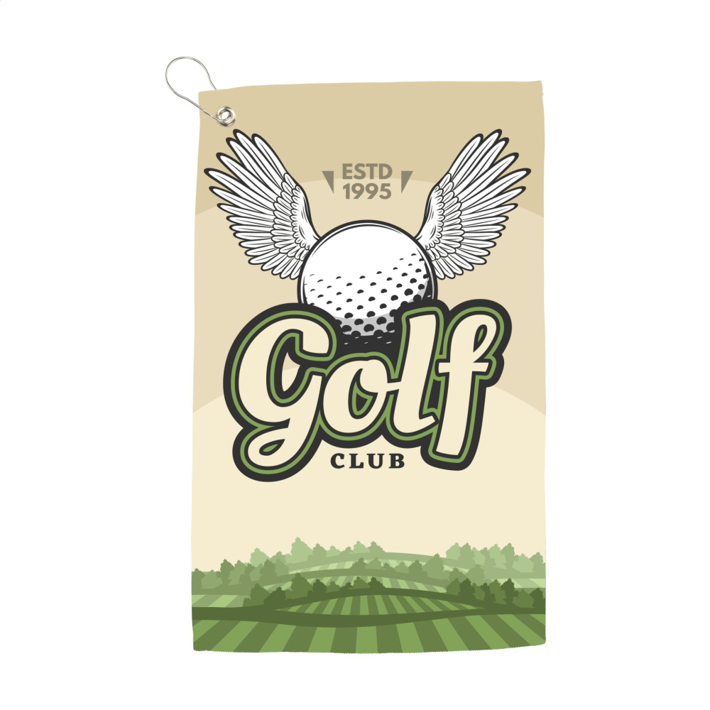 Logotrade liikelahja mainoslahja kuva: Golfpyyhe 400 g/m² 30x50