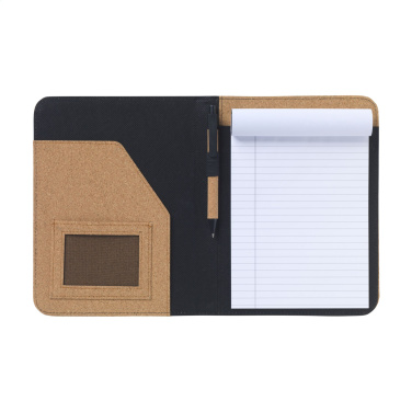 Logotrade mainoslahja tuotekuva: Eco Conference Cork A5 asiakirjakansio