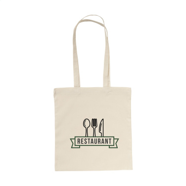 Logo trade mainoslahja kuva: ShoppyBag (135g/m²) pitkäkahvainen puuvillakassi