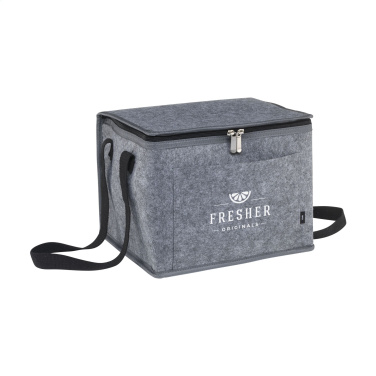 Logotrade mainoslahjat ja liikelahjat tuotekuva: Keep-it-Cool GRS-huopa RPET-jäähdytyspussi