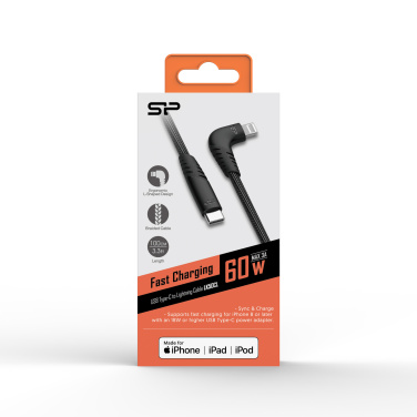 Logo trade mainoslahja kuva: TIEDONSIIRTOKAAPELI Boost Link Nylon LK50CL Type C Lightning