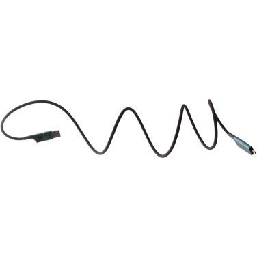 Logo trade liikelahja kuva: SCX.design C52 100 W:n rPET-muovista valmistettu magneettinen ultranopea 4-in-1-latauskaapeli 