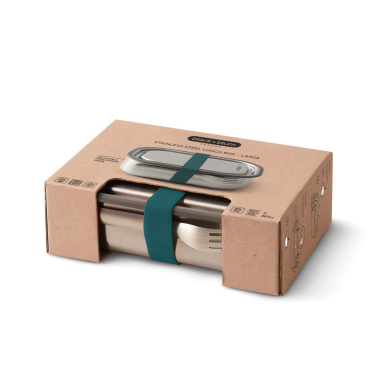 Logotrade mainoslahja tuotekuva: Black+Blum suuri lounaslaatikko ruostumattomatonta terästä