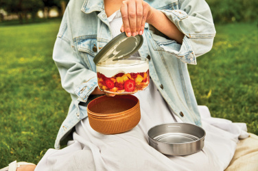 Logo trade liikelahjat tuotekuva: Black+Blum lasinen lounaskulho 750ml