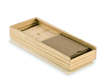 Logotrade mainoslahjat ja liikelahjat tuotekuva: Domino- ja korttisetti