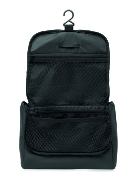 Logo trade mainoslahja ja liikelahja tuotekuva: Ripustettava toilettilaukku PU