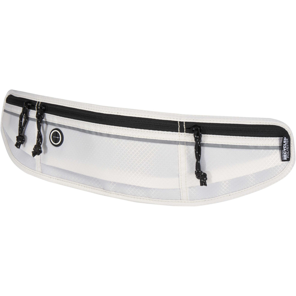 Logotrade liikelahja mainoslahja kuva: Nomad GRS-kierrätetystä materiaalista valmistettu vyötärölaukku juoksuun