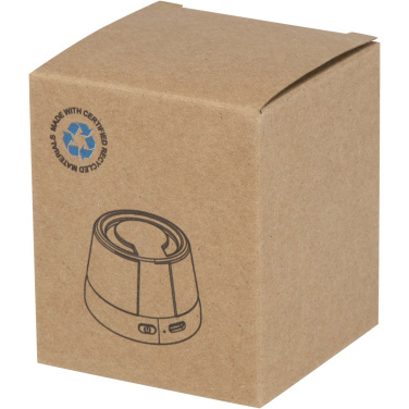 Logotrade mainoslahjat kuva: Horna 3 W:n kierrätysmuovista valmistettu magneettinen langaton kaiutin