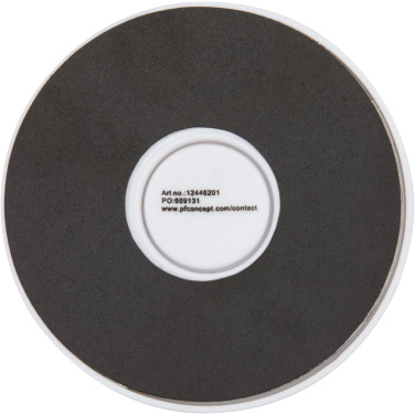 Logotrade liikelahja tuotekuva: Albali kierrätetystä muovista valmistettu magneettinen puhelinteline rengasjalustalla