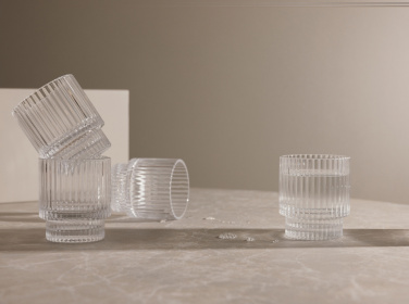 Logo trade mainoslahja ja liikelahja tuotekuva: VINGA York -juomalasi, 4 kpl:n sarja