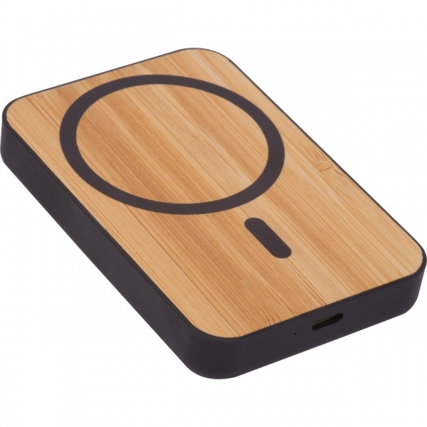 Logo trade liikelahja mainoslahja tuotekuva: Langaton varavirtalähde 5 000 mAh CAIRO