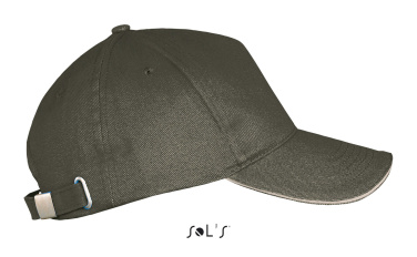 Logotrade mainoslahja ja liikelahja kuva: LONG BEACH FIVE PANEL CAP