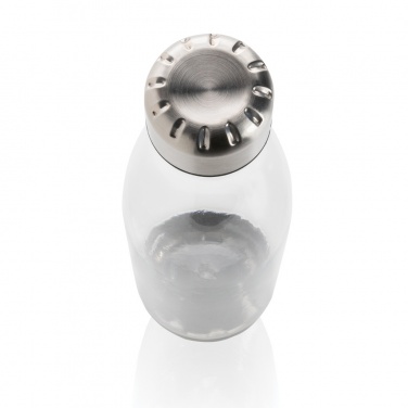 Logotrade firminės dovanos nuotrauka: Neperšlampamas vandens butelis su nerūdijančio plieno dangteliu