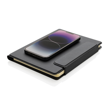 Logotrade korporatīvās dāvanas foto: Stuart RCS sertificēts RPU magnētiskais A5 portfelis